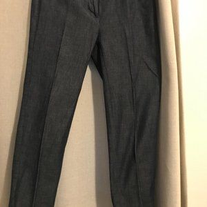 Navy polished dress pants